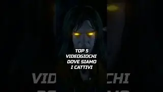 TOP 5 VIDEOGIOCHI DOVE SIAMO I CATTIVI #shorts #videogiochi #videogames