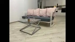 Журнальный стеклянный столик