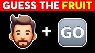 Can You Guess the Fruit By Emojis? 🍌🍇 | Emoji Quiz Challenge