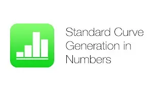 Office Tutorials - Standard Curve (iWork Numbers '09)