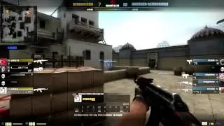 CS GO #01  1 Round 4 Headshots HD