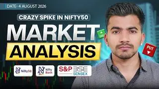 4 August Market Analysis | Nifty & Bank Nifty Prediction | Best Tuesday Trading Setup