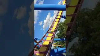 Nitro , rollercoaster at Six flags Great Adventure.