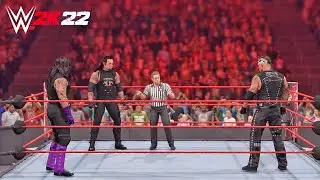 WWE 2K22: Phantom Mask Undertaker vs. Boneyard Undertaker vs. Ministry Of Darkness Undertaker