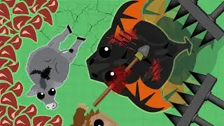 JACKASS KILLS BLACK DRAGON (Mope.io Challenge & Best Moments)