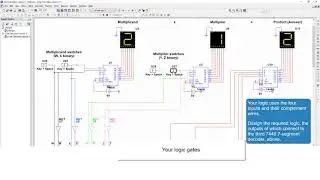 Two-bit times Two-bit Binary Calculator - Teaser Task