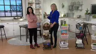 Pop-It Collapsible 3 Basket Tower on QVC