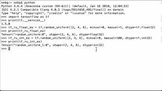 Generate TensorFlow Tensor Full Of Random Numbers In A Given Range - TensorFlow Tutorial