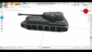 Советский танк (is-2 sh) 3D Модель
