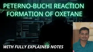 FORMATION OF OXETANE ll PATERNO-BUCHI REACTION ll INTERMOLECULAR REACTION OF CARBONYL COMPOUNDS ll