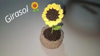 Girasol | Sunflower 🌻 tutorial (Español) (English)