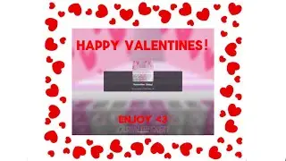 Relaxing Valentines Day Roblox obby play through! | 100 levels | No commentary | Enjoy! |