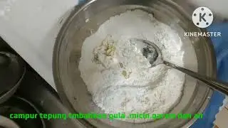 Buat bakwan sederhana