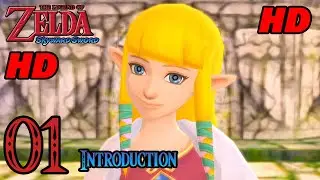 Zelda Skyward Sword HD 60FPS 100% Walkthrough - Part 1 - Introduction | Skyloft