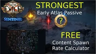 [PoE 3.18] The Strongest Atlas Passive and FREE Content Spawn Rate Calculator