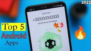Top 5 Amazing Cool Android Apps Try it!