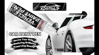 White Car Paint Touch Up Pen