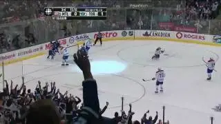 Dion Phaneuf's ROCKET On Carey Price (10/6/11) [HD]