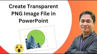 Create Transparent PNG using PowerPoint