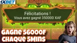 56000 Francs chaque 5 mins avec cette faille 1xbet