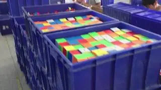 Посещение завода головоломок Moyu