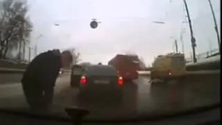Двойное невезение от бампера до двери
