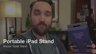 📱 Portable iPad Stand: Clean Up Your Desk & Boost Productivity with the Anozer Tablet Stand! 🚀
