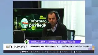 DUNA 89.7FM |  INFORMACIÓN PRIVILEGIADA  |   MIÉRCOLES 30  DE OCTUBRE