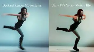 Deckard Motion Blur Comparsion
