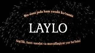 Laylo ismiga video