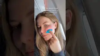 Would you try LED acne patches? 💌#acne #ledacnepatches #pimplepatches