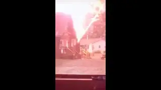 Lightning Strikes A Tree 