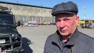 Автопоезд на старте