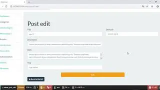 Symfony ep50  back end post EntityType 03