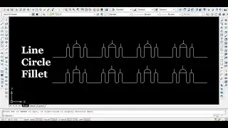 How to use -Line-Fillet-Circle Command