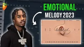 How to Make EMOTIONAL Melodies for Lil TJay (2023) | Fl Studio