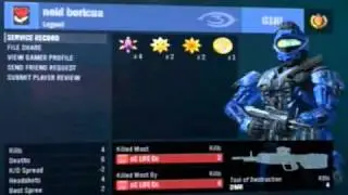 Halo Reach Highest Rank Possible Official!