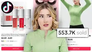 Trying Tiktok Shop Best Selling Products *500,000 sold?!*