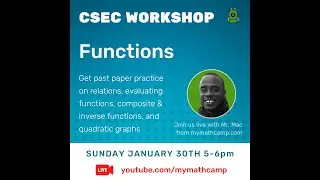 CSEC Functions Past Paper Workshop