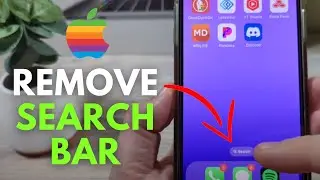 How to Remove Search Bar from Home Screen on iPhone (Tutorial)