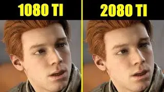 Star Wars Jedi Fallen Order 4K Epic Graphics RTX 2080 TI Vs GTX 1080 TI Frame Rate Comparison