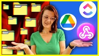 How I Made Google Drive Organize Itself using ClickUp Webhooks!