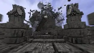 Castle Destruction Animation