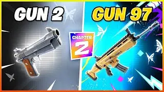 Fortnite - Remix Gun Game One Shot Chapter 2 Gameplay (Creative Map)