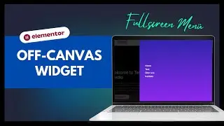 Elementor Off-Canvas Widget - Wie du eine Fullscreen oder mobile Navigation baust – Tutorial Deutsch