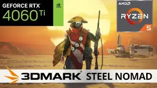 3Dmark Steel Nomad Ultrawide Benchmark Test | RTX 4060 TI | Ryzen 5 5600x
