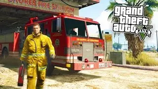 [CZ]GTA V : Rescue mod V : 1. den s Los Santoskými hasiči !