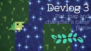 Devlog 3 - Plot, map and character’s name ideas | Game Maker Studio 2 (DnD)