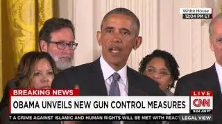 Obama: We can't wait for Congress to get in line with me on gun control
