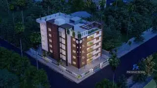3D Elevation Walk-through Animation Video in Vizag | Fx Productions